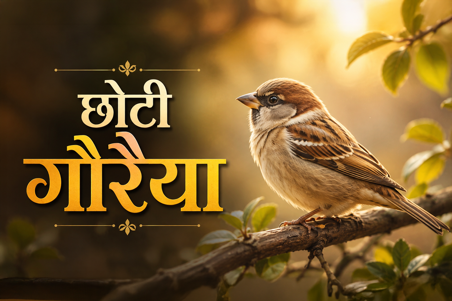 छोटी गौरैया