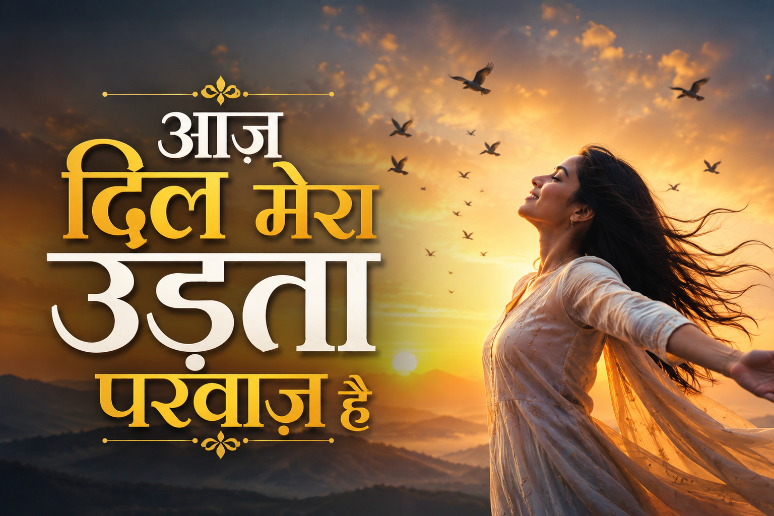 आज दिल मेरा उड़ता परवाज़ है…