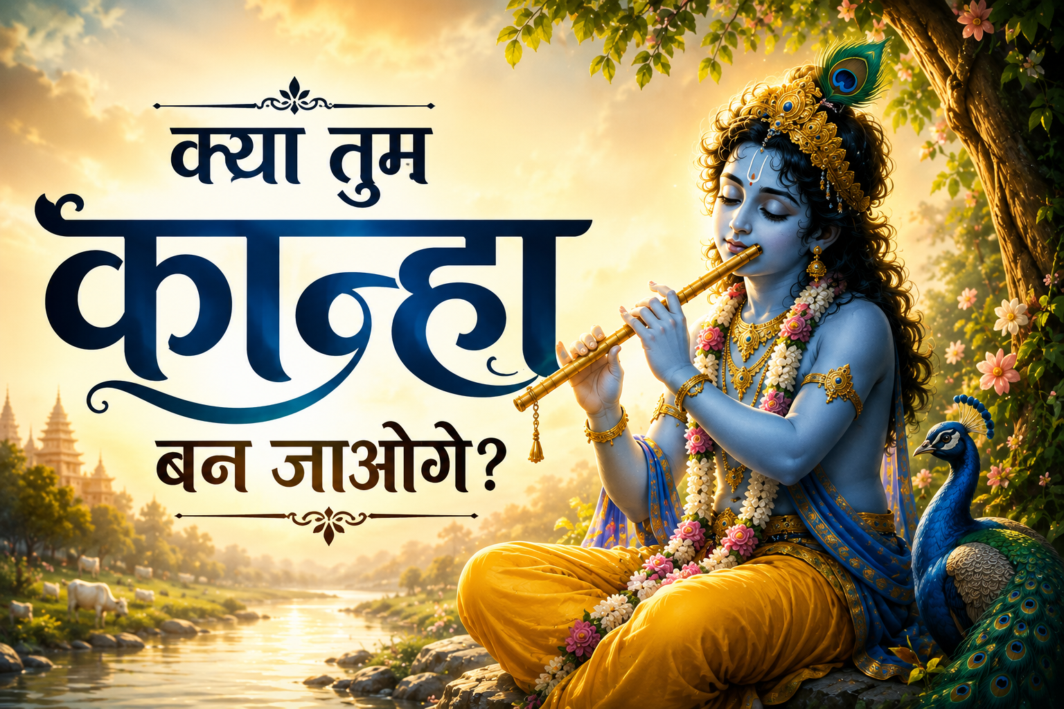क्या तुम कान्हा बन जाओगे?